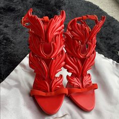 Reposhing This Item I Purchased From @Anamor17. Loved It, But Ready To Rotate For Something New. Questions? Leave A Comment Below! Zanotti Shoes, Giuseppe Zanotti Shoes, Giuseppe Zanotti, Leave A Comment, Something New, Red Color, Size 7, Women Shoes, Red