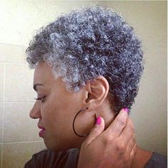 Silver Crowns, Afrocentric Hairstyles, Amazing Gray, New Natural Hairstyles, Tapered Natural Hair, Natural Hair Cuts, Tapered Hair, Beautiful Gray Hair, Silver Grey Hair