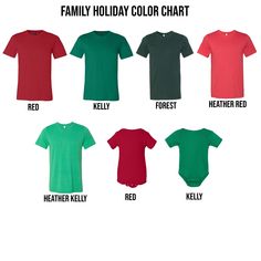 Family First Christmas Shirts - Unisex Short Sleeve T-Shirt . We use Bella + Canvas 3001 premium t-shirts which have a soft and light feel, It's very comfy and with it's unisex sizing it's perfect for both men and women. Discounts available on orders of 6 or more shirts. Send us a message for your discount code. Perfect For The Holidays! BRAND & MATERIAL: Bella + Canvas - Unisex Short Sleeve Jersey Tee - 3001 - 4.2 oz., 100% airlume combed and ringspun cotton, 32 singles - Athletic Heather a Casual Christmas Family Tops, Casual Christmas Tops For Family, Red Short Sleeve Top For Holidays, Red Short Sleeve Shirt For Festive Occasions, Red Short Sleeve Shirt For Winter, Red Christmas Top For Family Occasions, Holiday Custom Print Short Sleeve Tops, Holiday Cotton Short Sleeve Shirt, Relaxed Fit Short Sleeve T-shirt For Holiday