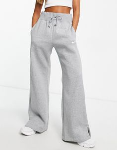 Joggers by Nike Can't go wrong in sweats Elasticated drawstring waist Side pockets Logo embroidery Wide leg Wide Sweatpants, Nike Phoenix Fleece, Nike Sweats, Sweat Pants, Pajama Sets, Logo Embroidery, Dream Clothes, Comfy Outfits, Cute Casual Outfits