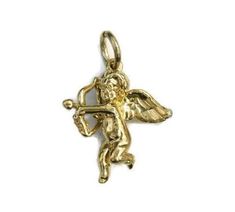 Welcome to Twins jewelry Angel #8 Charm Pendant 14k Yellow Gold. our product has a high polish finish. The weight for the item is approximately 4.8 Grams, measurements are 28mm x 20mm.; our product is 100% made here in the USA with over 35 years in experience in the jewelry business. Our customers are our top priority with our 100% satisfaction guarantee or your money back policy. Thank you for your interest in our item, please judge by the picture and if you have any questions feel free to ask. Gold Pendant Charm With Polished Finish, Gold Polished Pendant Charm, Valentine's Day Yellow Gold Pendant Charms, 14k Yellow Gold Charms For Valentine's Day, 14k Stamped Yellow Gold Pendant Charms, 14k Yellow Gold Symbolic Charms, Symbolic 14k Yellow Gold Charms, Jewelry Angel, Vintage Mirrors