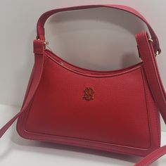 It Is Absolutely New Tommy Hilfiger A Small Handbag. It Has Original Label Attached To The Bag. Tommy Hilfiger Vintage 90s, Tan Tote Bag, Tommy Hilfiger Handbags, Tommy Hilfiger Bags, Pink Shoulder Bag, Tommy Hilfiger Vintage, Monogram Tote Bags, Tommy Hilfiger Logo, Leather Satchel Handbags