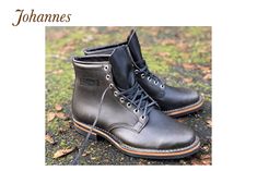 Custom Wesco Johannes Classic Fall Moto Boots For Outdoor, Casual Moto Boots With Goodyear Welted Construction, Classic High-top Moto Boots For Outdoor, Fall Moto Boots With Vibram Sole And Moc Toe, Classic Waterproof Boots For Fall Walking, Modern Goodyear Welted Boots With Round Toe, Modern Vibram Sole Boots For Fall, Modern Boots With Vibram Sole For Fall, Classic Waterproof Boots With Plain Toe For Fall