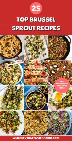 the 25 best brussel sprout recipes on this list are so delicious and easy to make