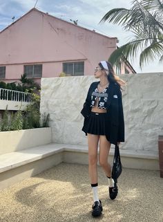 Streetwear Fashion Mini Skirt, Harajuku Style Mini Skirt For Spring, Edgy Summer Streetwear Mini Skirt, Spring Streetwear Mini Skirt, Summer Streetwear Mini Skirt, Fashion Dream Job, Pose Fotografi, Aesthetic Outfit Ideas, Fresh Outfits