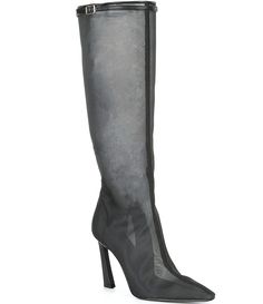 Wide Calf, Gianni Bini, Dillard's, Tall Boots, Boot Shoes Women, Mesh Fabric, Bootie Boots, Memory Foam, Heel Height