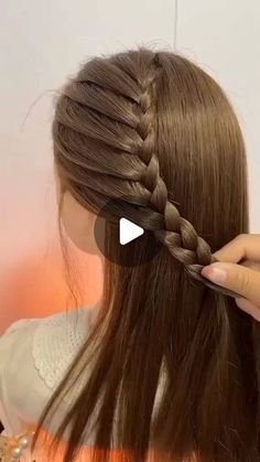 Fall Hair Color Ideas, Braiding Your Own Hair, Long Hair Ponytail, Color Ideas For Blondes, Hair Color Ideas For Blondes, Long Hair Tips, Hairstyles Natural, Hair Kids