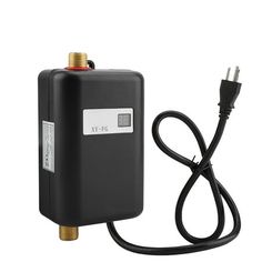 short description is not available Color: Black. Tankless Water Heater Electric, Tankless Hot Water Heater, Instant Water Heater, Public Restroom, Save Electricity, Electric Water Heater, Bathroom Plumbing, Mini Electric, Tankless Water Heater