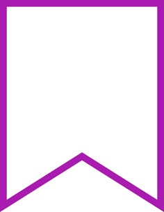 a purple and white frame with an arrow on the bottom right hand corner is shown