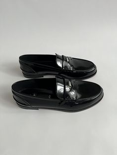 Christian Louboutin Penny Donna Women's Black Leather Loafers SS24 Sz 39 1/2  | eBay Black Leather Loafers, Fashion Shop, Leather Loafers, Comfortable Shoes, Penny, Christian Louboutin, Shoe Accessories, Black Leather, Loafers