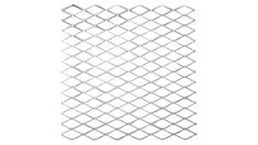 a metal chain link fence on a white background