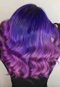 63 Purple Hair Color Ideas to Swoon over in 2022 - Glowsly Lovely Hairstyles