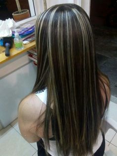 Brunette Hair With Highlights