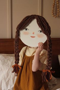 Cardboard Face, Face Portrait, Crafty Kids, Hair Easy, Easter Hair, Kids Easter, Cardboard Crafts, Easter Hairstyles