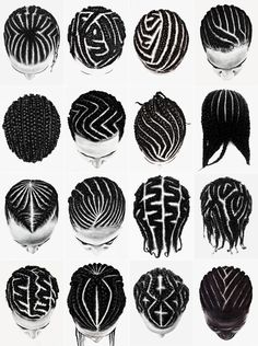 Types Of Braids, Hair Twist Styles, Mens Braids, Braid Designs