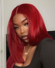 Whole Lotta Red, 613 Wig, Red Wig, Red Hair Inspo, Grunge Hair