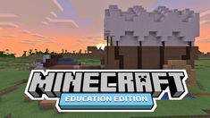 the logo for minecraft education edition