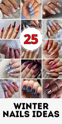 Edgy Winter Nails, Winter Acrylic Nail Designs, Nude Chrome, Winter Nails Ideas, Acrylic Nail Designs Coffin, Chrome Designs, Chic Nail Designs, Classy Nail Art, Classy Nail Designs