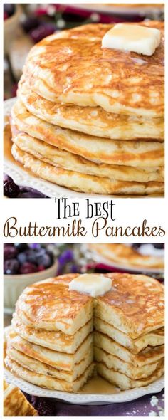 the best buttermilk pancakes recipe