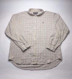 You are buying a Ralph Lauren Men's Long Sleeve Button Front Blaire 100% Cotton Shirt. STYLE: Long Sleeve Button Front Blaire 100% Cotton Shirt COLOR: White, With Red Black Checkered Plaid SIZE: Extra Large, XL CONDITION: Preowned/Used - Good Condition with little to no wear. Fast Shipping within the USA.  PAYMENTS: We ONLY accept Paypal. SHIPPING TIME: Will ship all items within 2 Buisiness days of your payment clearing. (excluding holidays and weekends) RETURNS: We accept any item back within Casual Ralph Lauren Tops With Button Closure, Ralph Lauren Casual Shirt With Button Closure, Casual Ralph Lauren Button-up Top, Ralph Lauren Casual Fall Shirt, Ralph Lauren Fall Tops With Button Closure, Casual Ralph Lauren Collared Shirt, Black Checkered, Ralph Lauren Men, Shirt Color