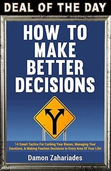 the book cover for how to make better decision