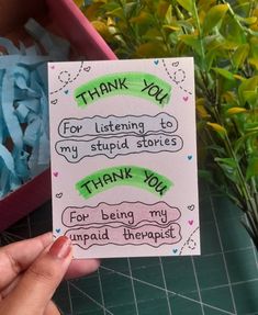 Aesthetic Diy, Thank You For Listening, Diy Journal Books, Diy Journal, Book Journal, Aesthetic Art, Diy Art, Diy Gift, Diy Gifts