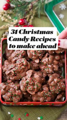 christmas candy recipes to make ahead