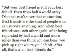 the quote for friends who are best friends