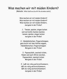 the poem was written in german and english