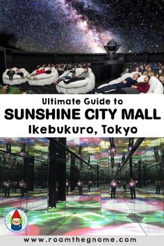 the ultimate guide to sunshine city mall in ikebuuko, tokyo with text overlay