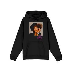 Any music fan will adore this Men's Whitney Houston Star Graphic Hoodie. Any music fan will adore this Men's Whitney Houston Star Graphic Hoodie. FEATURES Drawstring hood 1 front pocket Long sleevesFABRIC & CARE Cotton, polyester Machine wash Imported Color: Black. Gender: male. Age Group: adult. Hip Hop Hoodie For Concerts In Winter, Hip Hop Hoodie For Winter Concerts, Pop Culture Fan Merchandise Hoodie For Winter, Winter Fan Merchandise Hoodie With Adjustable Hood, Black Hoodie For Concert Winter Season, Black Hoodie For Winter Concert, Black Hooded Sweatshirt For Concert, Winter Concert Hooded Sweatshirt, Black Winter Hoodie For Concert