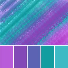 purple and blue hues are featured in this color palette