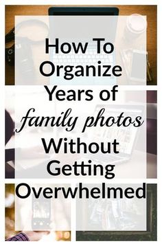 Photo Hacks, Digital Organization