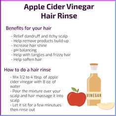 Cute hairstyles for school and work How To Use Acv For Hair, Is Apple Cider Vinegar Good For Hair, Apple Cider Vinegar Hair Benefits, Apple Cider Vinegar For Hair Dandruff, Scalp Cleanser Diy Cider Vinegar, Diy Acv Hair Rinse, Avc Hair Rinse, Apple Cider Vinegar Hair Wash, Apple Cider Rinse For Hair