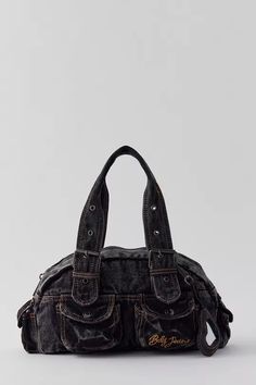 BDG Denim Duffle Shoulder Bag | Urban Outfitters Denim Duffle Bag, 2013 Swag Era, Jean Purse, Clothing Guide, Utility Style, Bag Obsession, Funky Outfits, Fancy Bags, Denim Bag