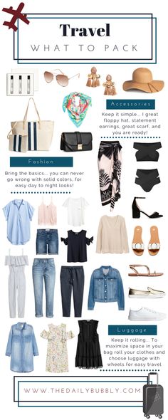 the travel guide for what to pack