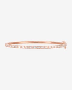 Classic Diamond Studs – Ring Concierge Wedding Rose Gold Diamond Bracelet With Baguette Diamonds, Anniversary Baguette Cut Diamond Bangle, Classic Bangle With Baguette Diamonds Cut, Ring Concierge, Wrist Stacks, Necklace Length Guide, Bracelet Size Chart, Baguette Diamonds, Hinged Bracelet