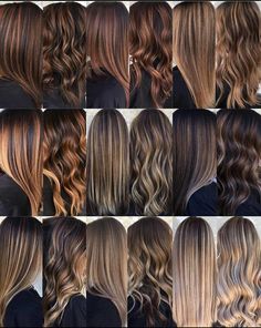 Brown Hair With Highlights Brown, Hair With Highlights Brown, Shakira Hair, Sweet Hairstyles, Trending Hair, Colored Hair Tips, Hair With Highlights, Hot Hair Colors, Lob Hairstyle