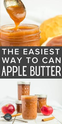 the best way to can apple butter