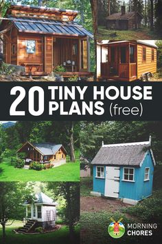 the book is about tiny houses and how to make them look like they are built