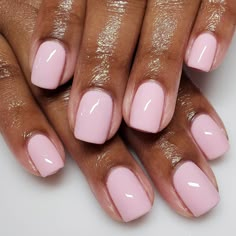 Hard Gel Nails Natural, Pink Milky Nails, Milky Pink Nails Gel, Spring Crafts For Preschoolers, Spring Art For Kids, Preschool Spring Crafts, Spring Crafts Preschool, Nexgen Nails