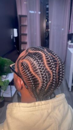 Simple Mens Braids, Male Braids Hairstyles, Cornrow Ideas, Male Braids, Cornrow Styles For Men, Black Boy Hairstyles, Cornrow Designs