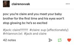 Jack Kline And Claire Novak, Claire Novak, Jack Kline, Supernatural Pictures, Winchester Boys