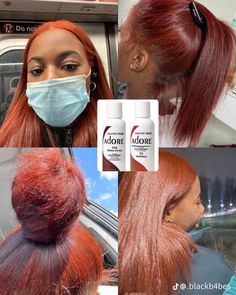 Adore Hair Dye, Ginger Hair Dyed, Cinnamon Hair, Girl Hair Colors, Dyed Blonde Hair, Ginger Hair Color, Dyed Natural Hair