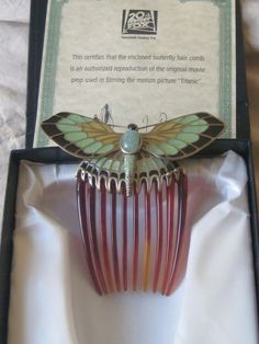 J Peterman, Movie Props, Butterfly Hair, Girls Dream, Jewelry Inspo