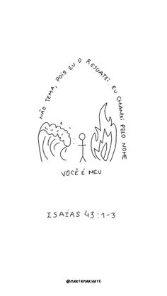 an image of a drawing with the words, voce e meu in spanish