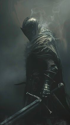 dark soul Dark Fantasy Knight Aesthetic, Dark Souls Character Concept Art, Dark Warrior Aesthetic Men, Dark Warrior Aesthetic, Dark Fantasy Knight Art, Dark Medieval Fantasy Art, Dark Medieval Aesthetic, Dark Souls Aesthetic