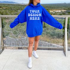 Customizable Casual Blue Sweatshirt, Blue Customizable Hoodie, Customizable Blue Hoodie With Long Sleeves, Customizable Blue Long Sleeve Hoodie, Customizable Long Sleeve Blue Hoodie, Blue Branded Hoodie Sweatshirt, Blue Hoodie Sweatshirt With Branding, Customizable Blue Casual Hoodie, Customizable Blue Casual Sweatshirt