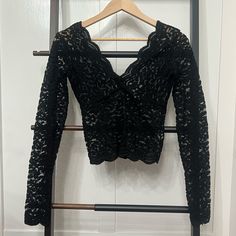 Nwot. Zara Lace Blouse. Never Worn. 64% Cotton 34% Polyamide 2% Elastane Zara Black, Lace Blouse, Zara Tops, Top Blouse, Blouses, Zara, Womens Tops, Lace, Women Shopping