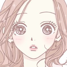 a drawing of a girl with long hair and stars on her forehead, looking at the camera